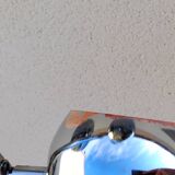 Vintage tulip-shaped space eyeball chrome floor lamp