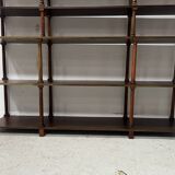 Library with a central wooden recess, 20th century.