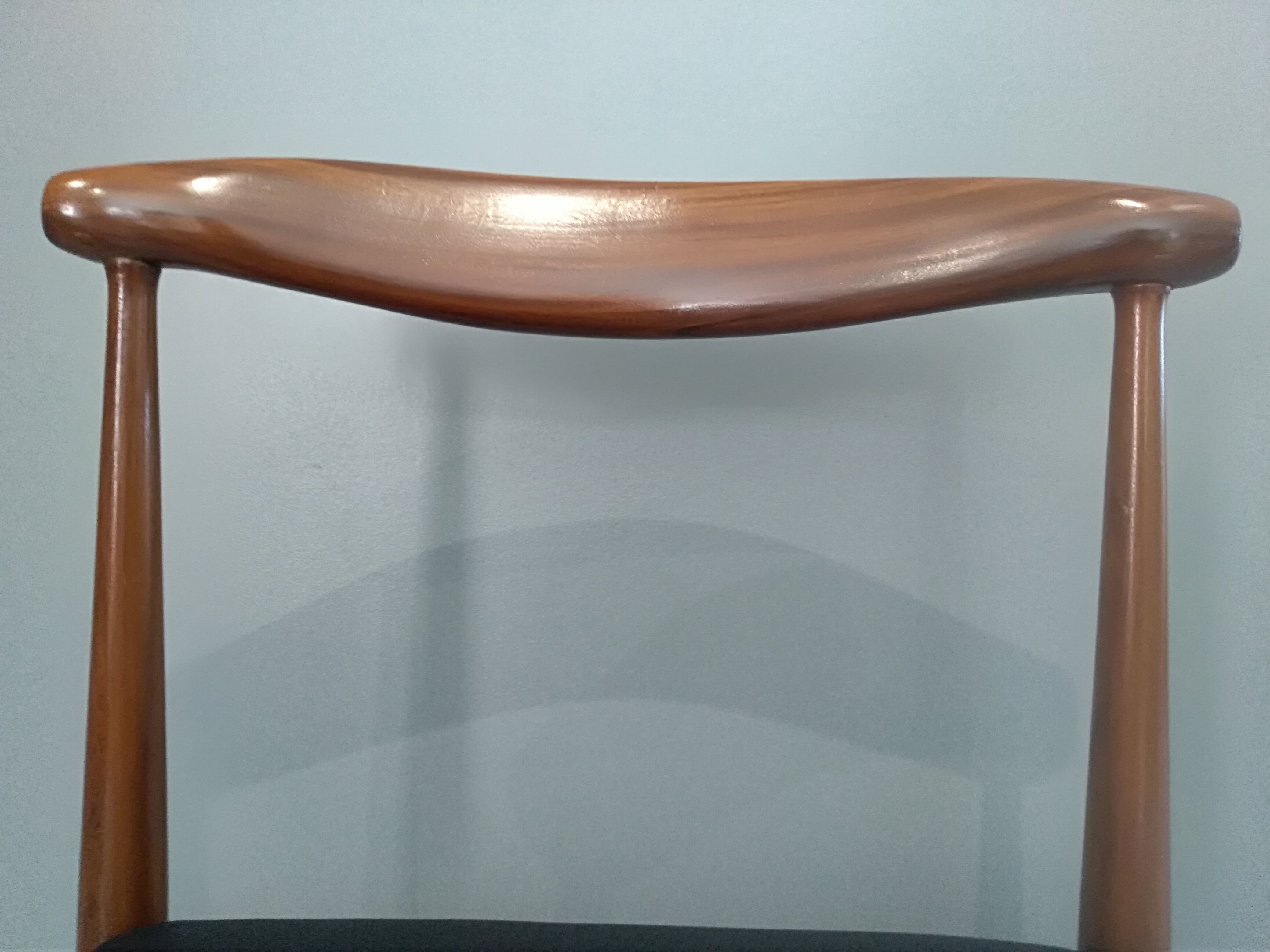 Suite of 6 chairs in Teck Denmark K.S vintage 1960