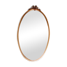 Louis XVI style oval mirror