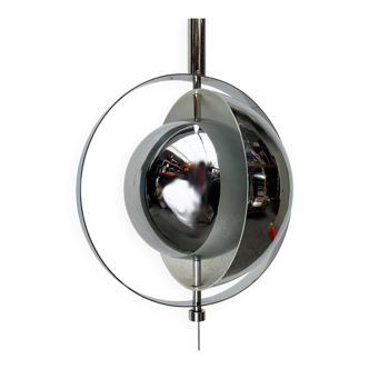 Eclipse Chrome Floor Lamp Mid-Century Space 1960s
