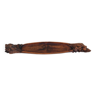 Wooden serving platter