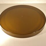 Round plexiglass tray 40 cm