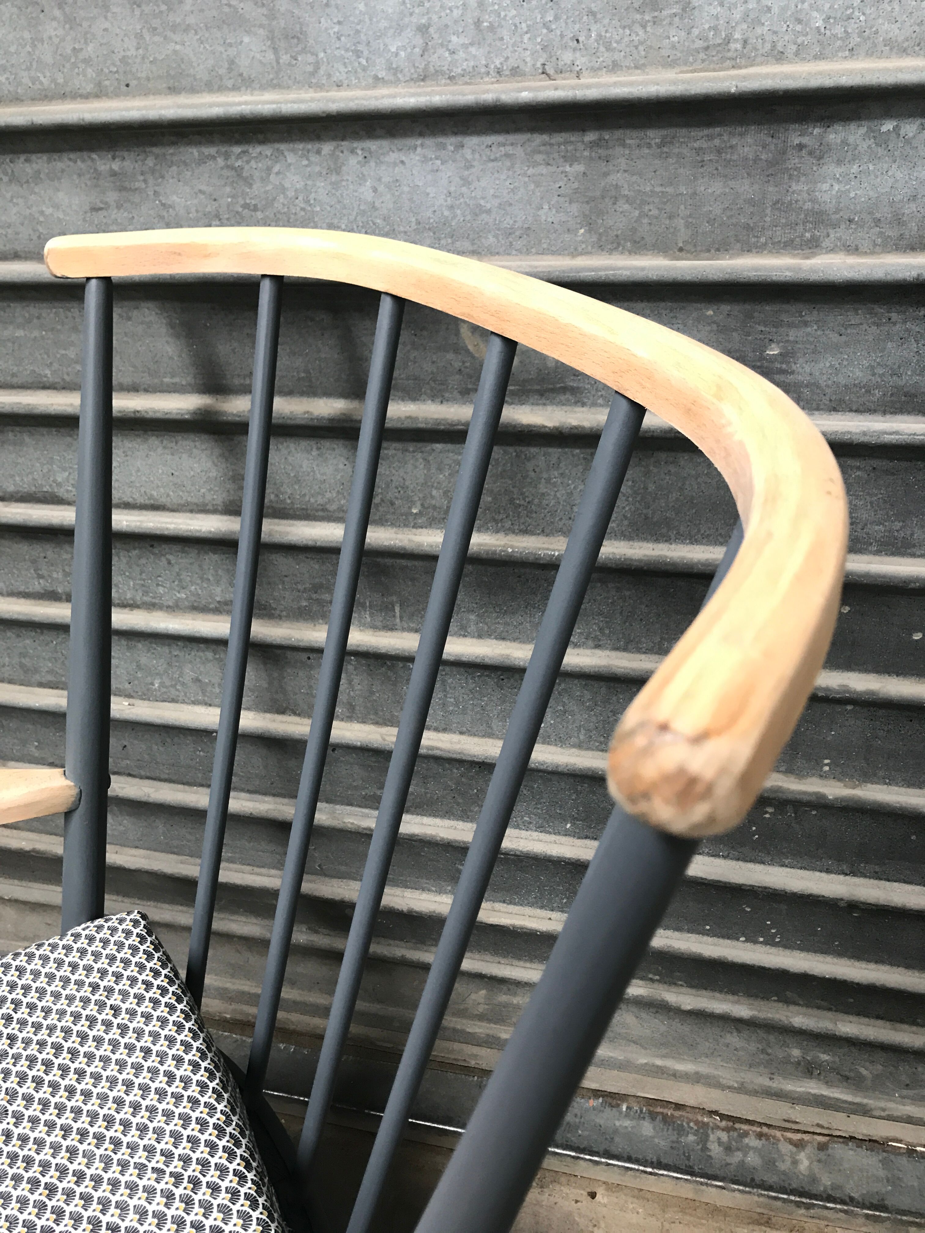 Baumann eventail armchair