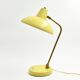 Lampe de bureau vintage jaune citron