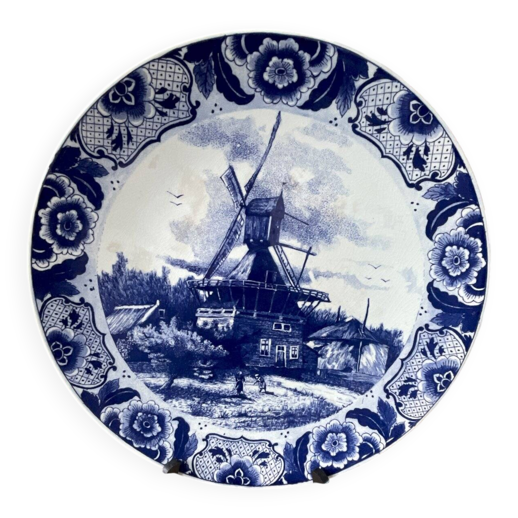 Large Delfts Blauw hanging dish