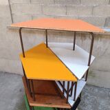 Table - trapezoidal desk for nursery school children