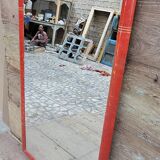 Old Burmese teak mirror