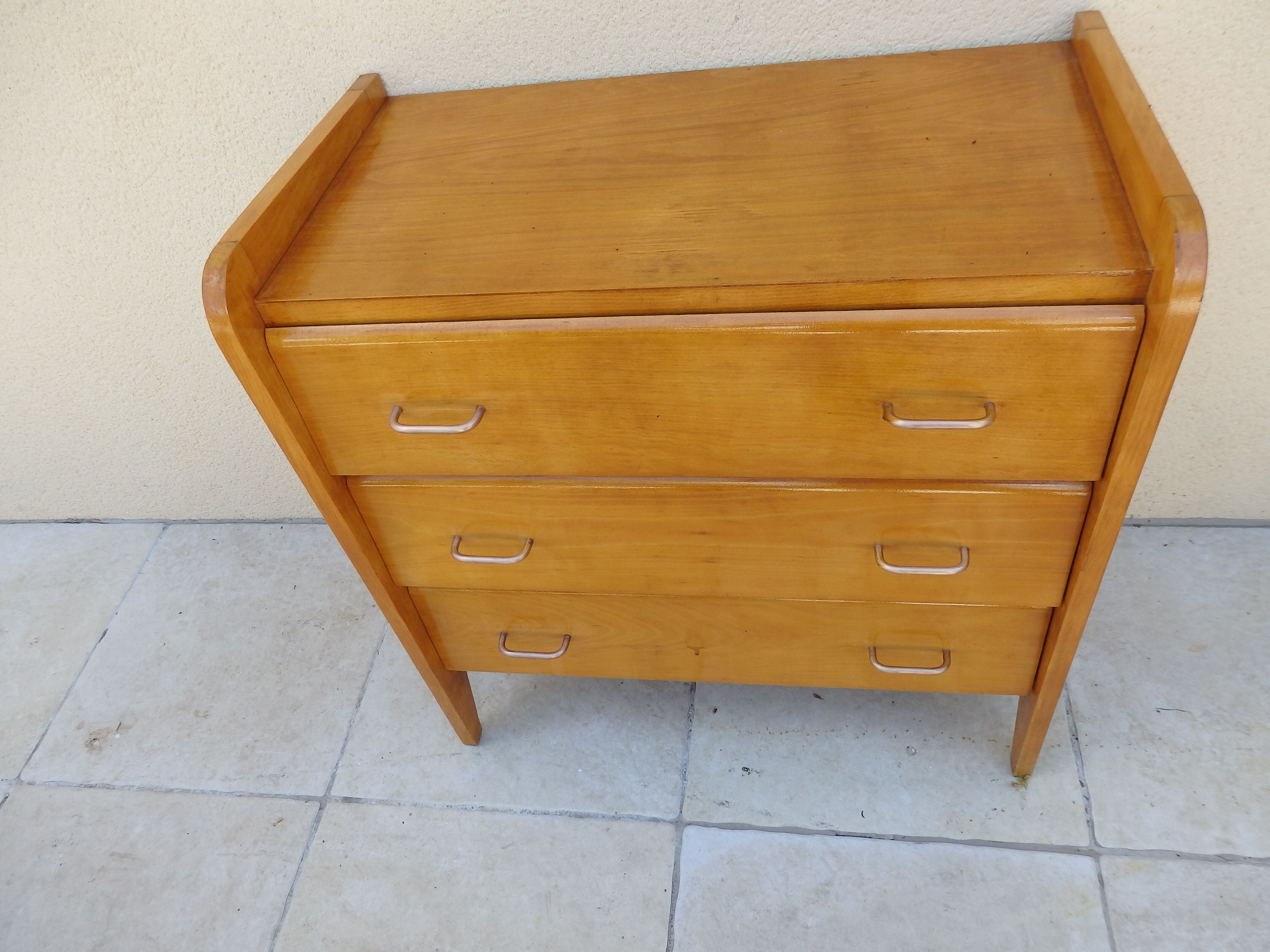 Commode vintage 3 tiroirs