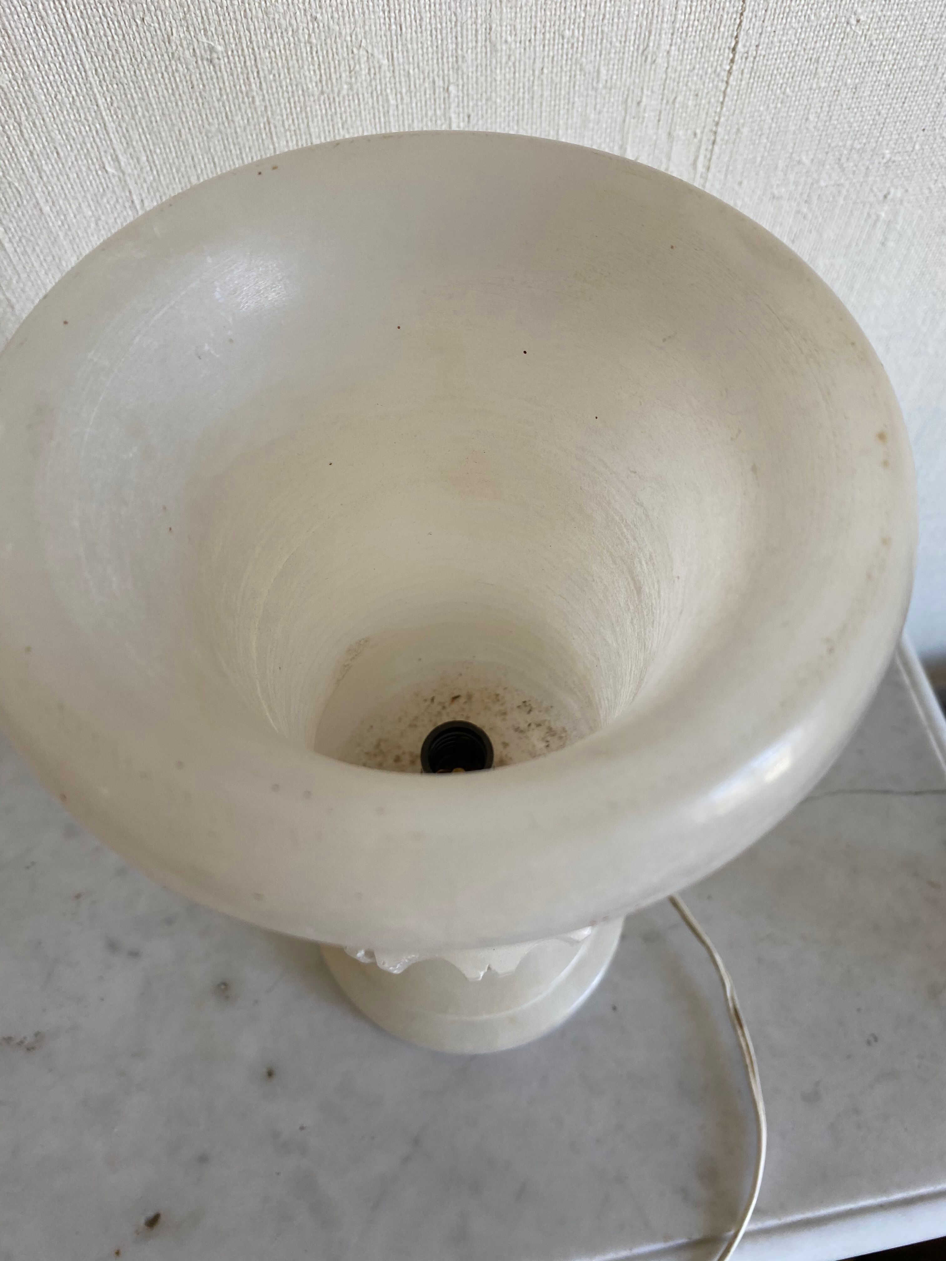 Alabaster lamp