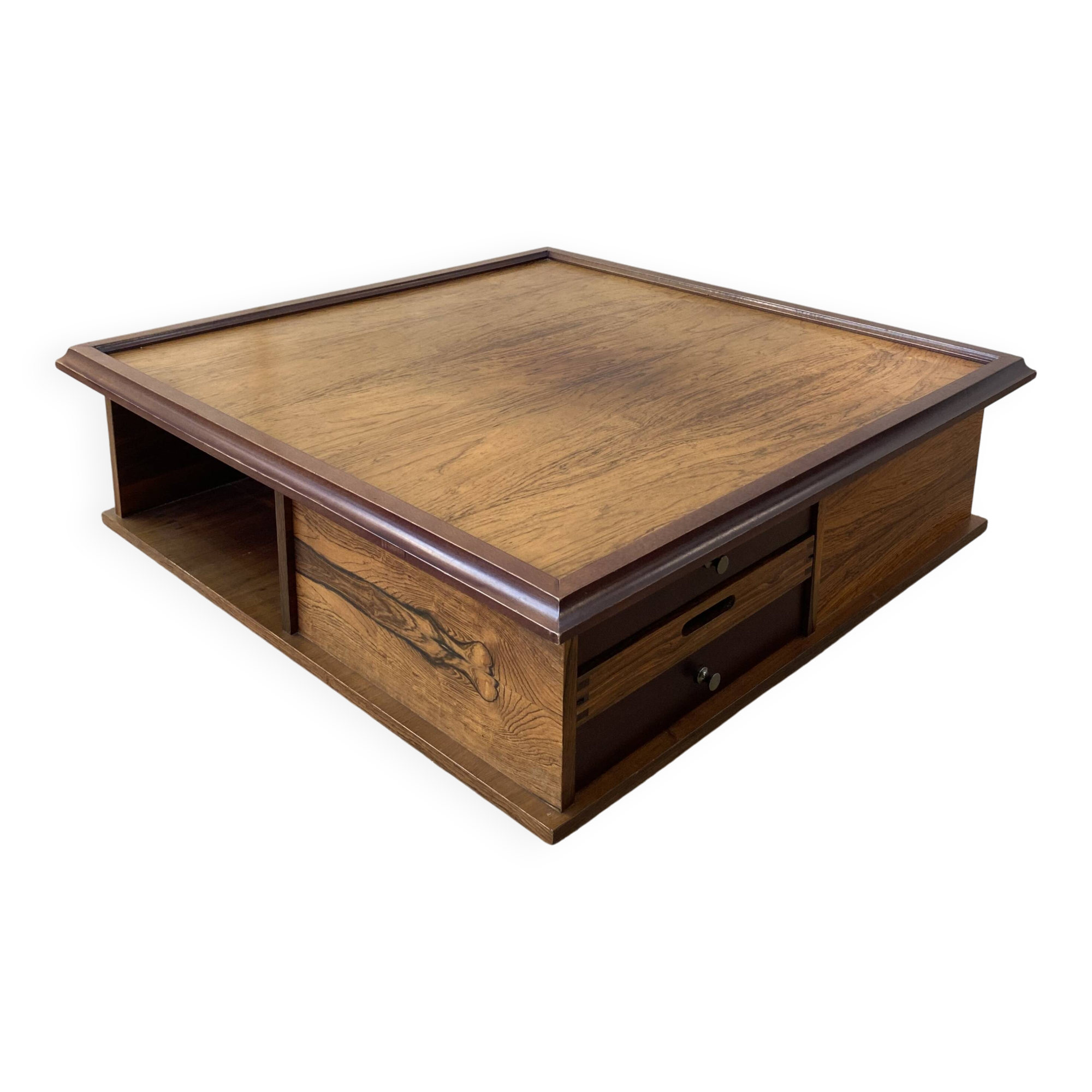 Italian coffee table in rosewood - 1960 - Saporiti