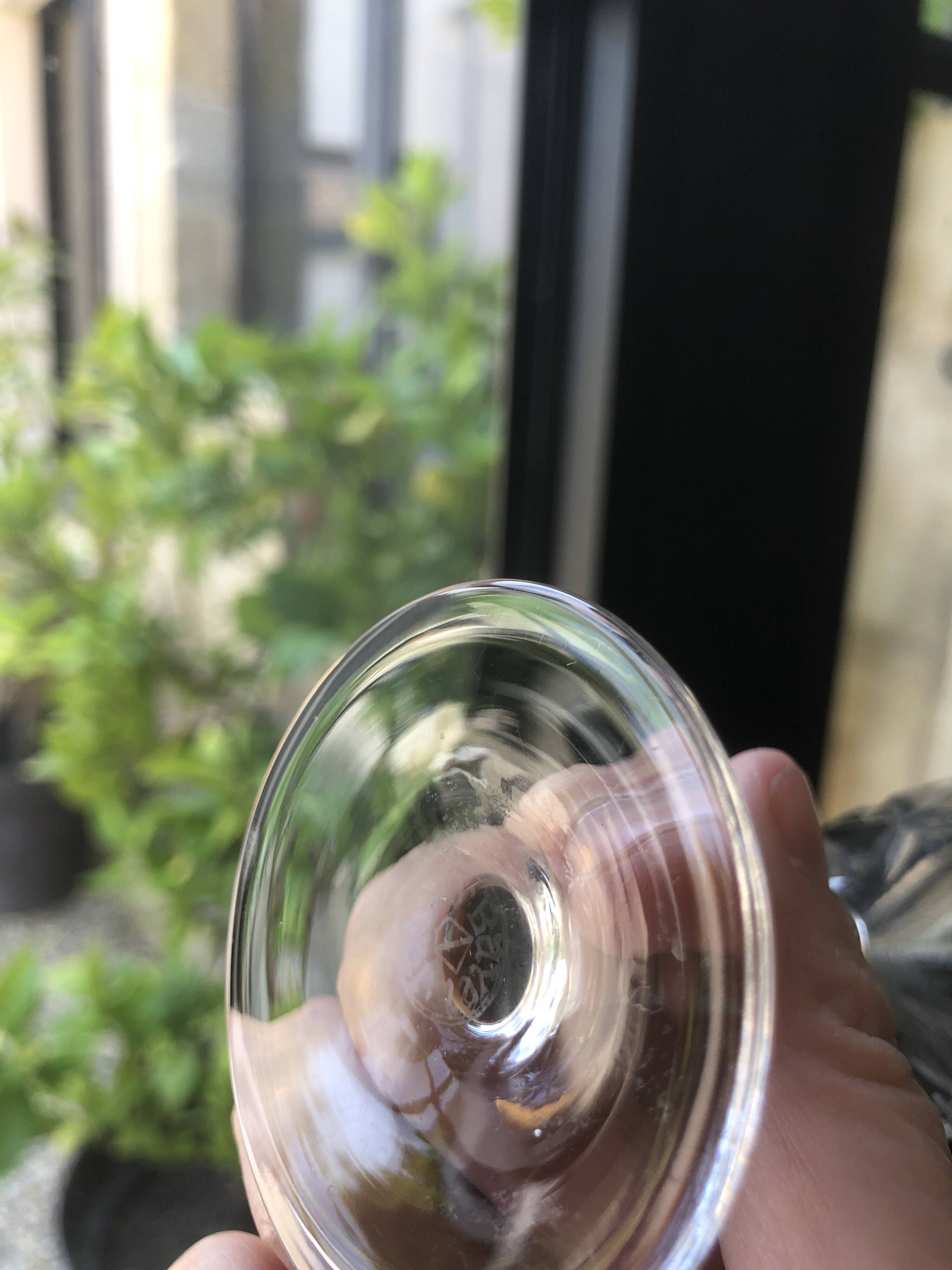 Bayel crystal champagne flutes