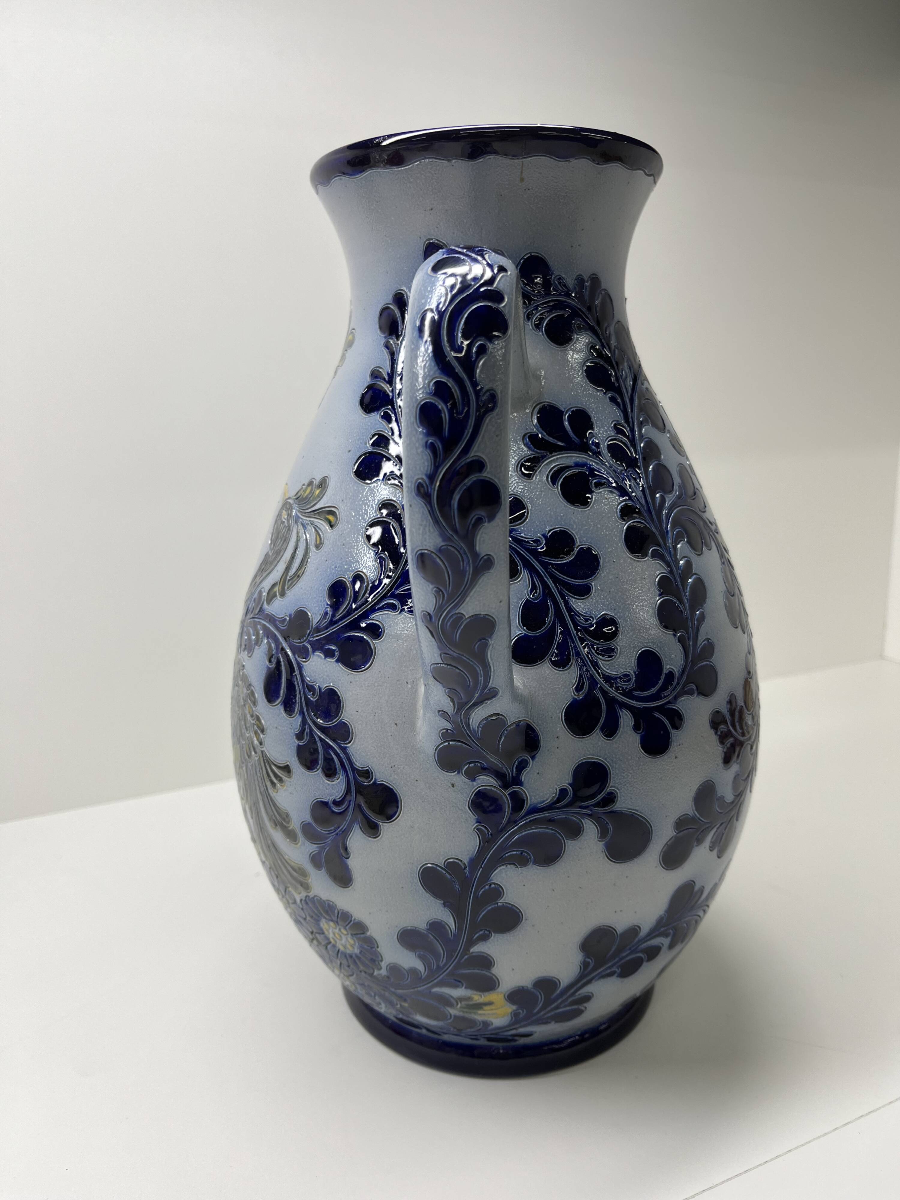 Salt stoneware vase – Roger Paul Schmitter, Betschdorf factory