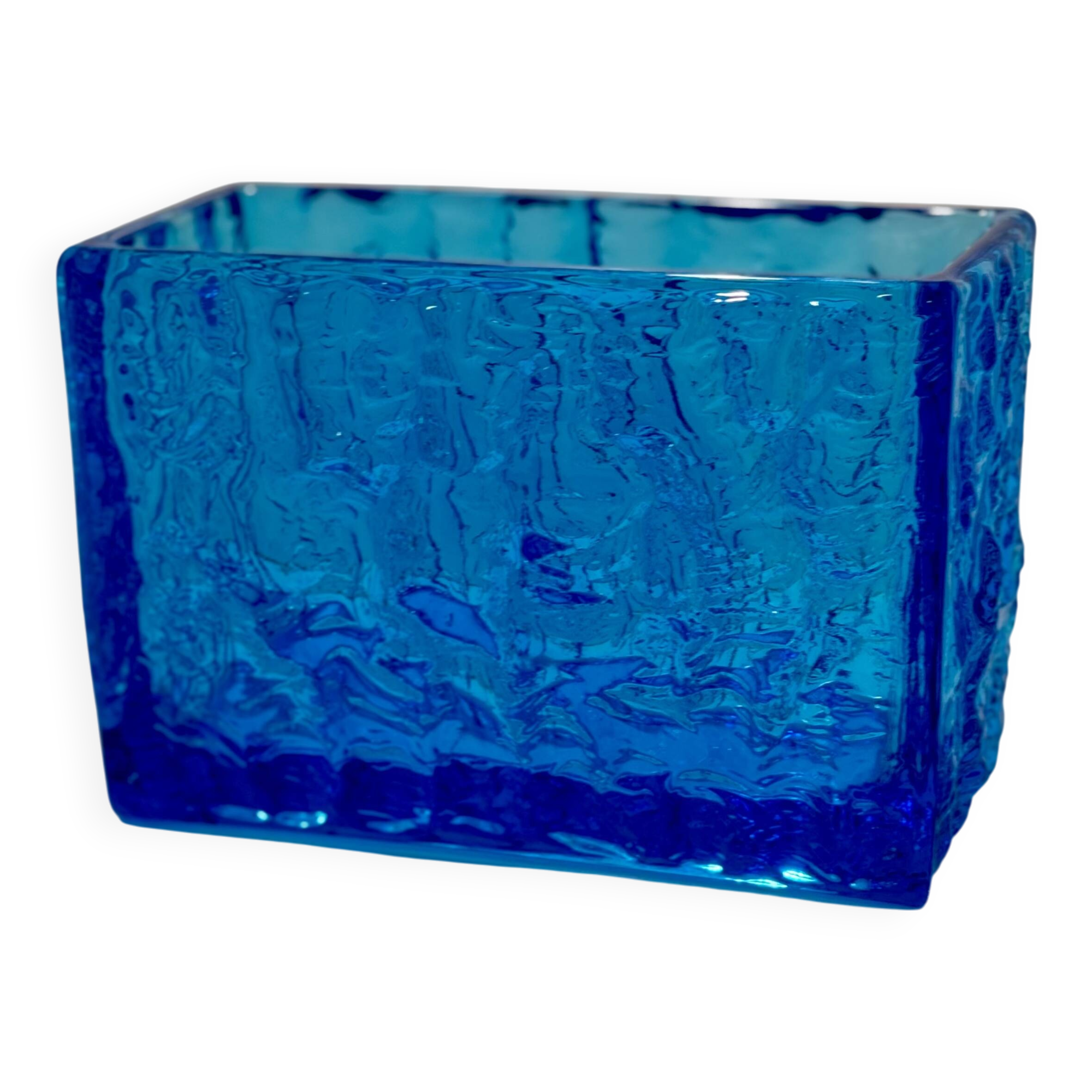 Vase - Bohemian glass - Vladislav - Czechoslovakia - 1970