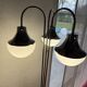 Vintage Italian three-light floor lamp