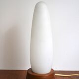 Scandinavian lamp Philips opaline teak