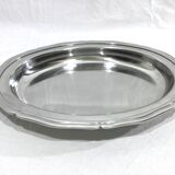 Silver Metal Serving Dish