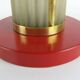 Art deco mushroom lamp made of glass, restored