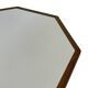 Vintage coffee table octagon design 1970s wenge octagon