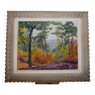 tableau peinture impressionniste huile sur toile