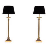 High Classic Brass Table lamps 1970s Germany