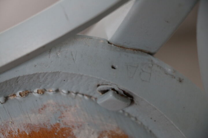 Chaise bistrot Baumann n°19 gris bleu