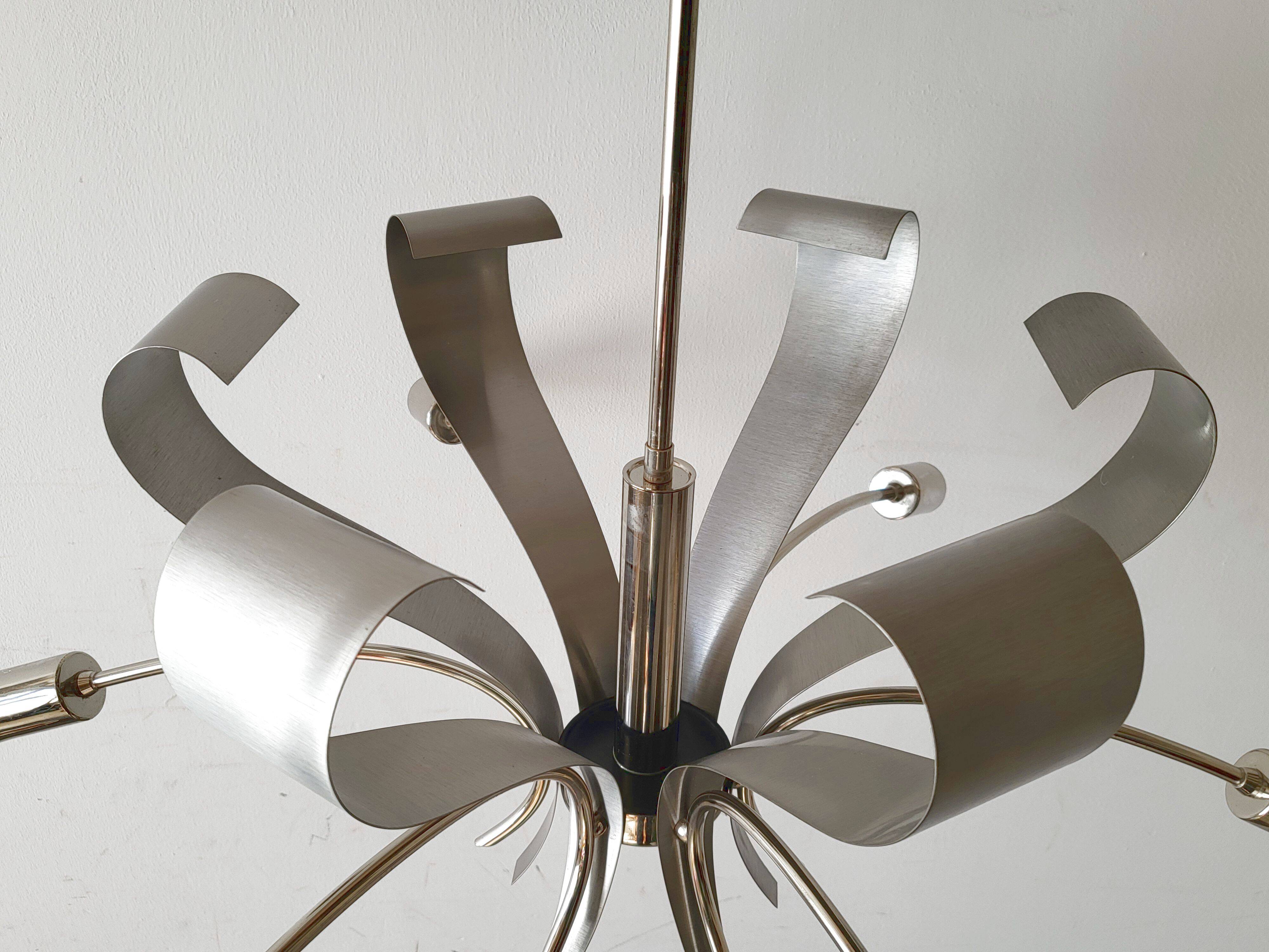 Vintage space age pendant light 1960