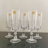 5 flûtes champagne neuves