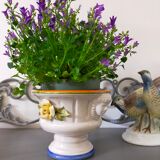 Pot cover in slip and ceramic 60s 70s