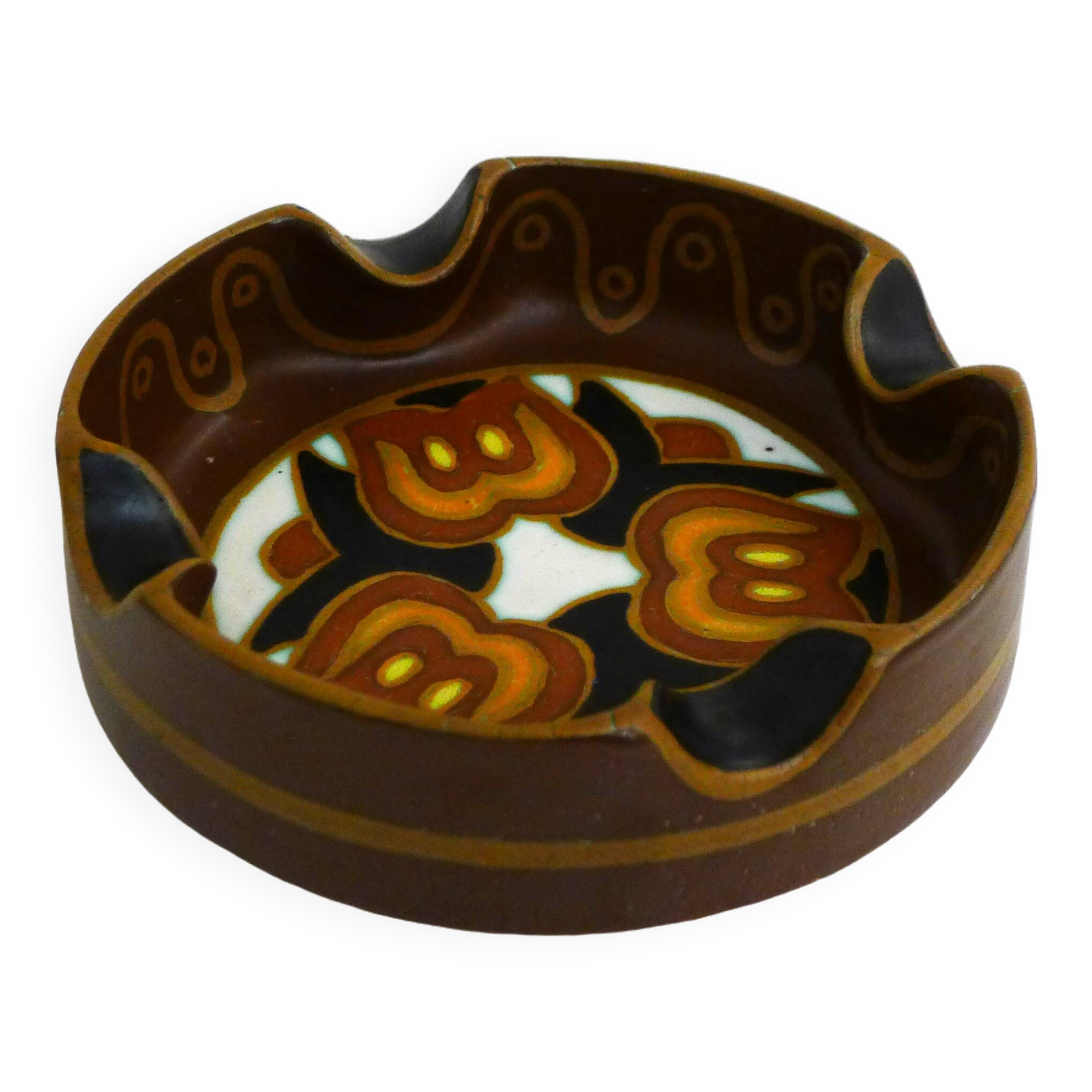 Boch Keramis Art Deco Ashtray