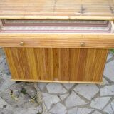 Commode bambou 1950