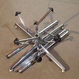 70's chrome parrot coat rack