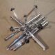 70's chrome parrot coat rack