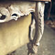 Antique patinated console
