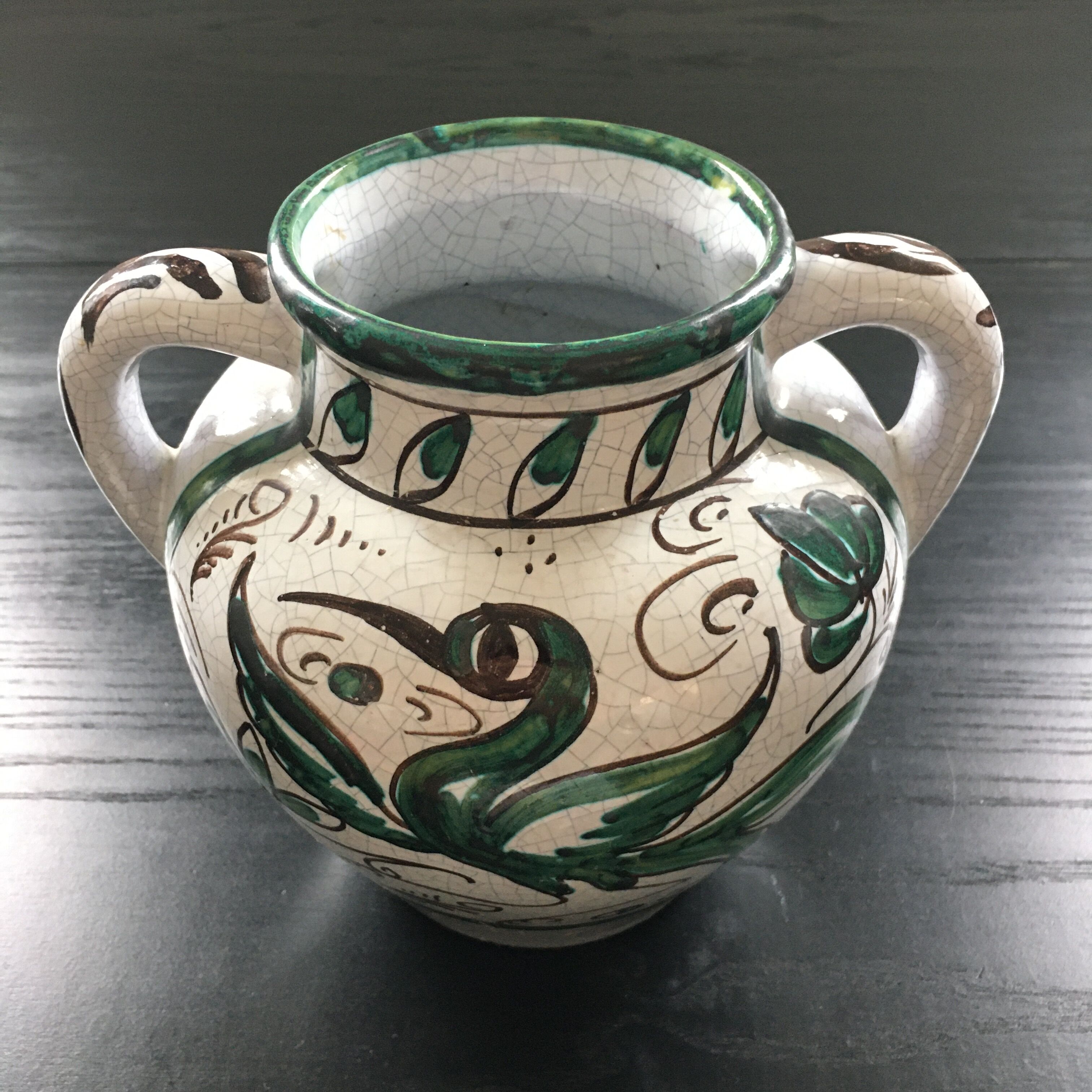 Vase signed Domingo Punter