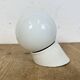Vintage White Porcelain Wall Light, 1970s