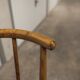 Fauteuil Baumann modèle éventail 1970 bois courbé