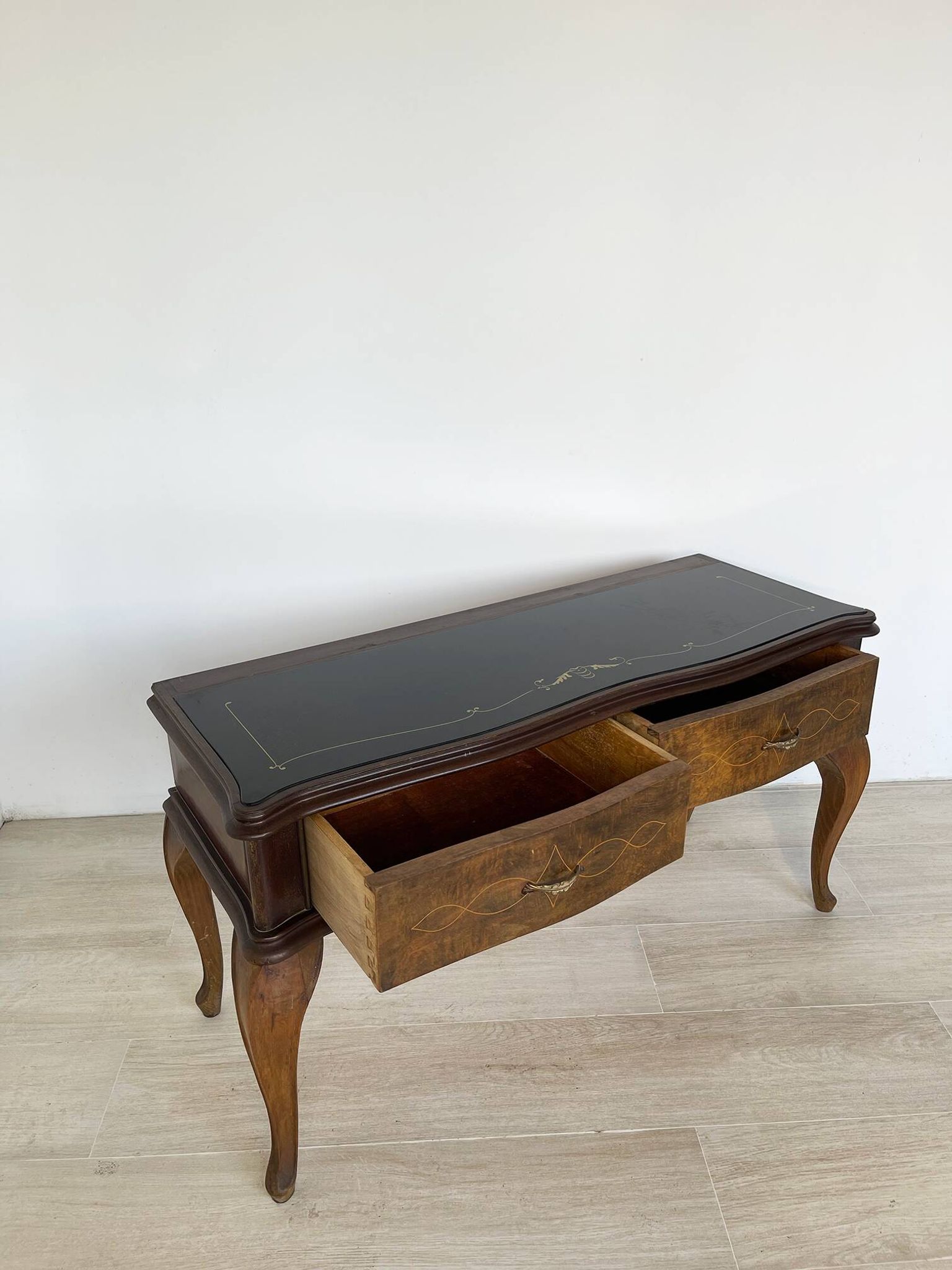 Console italienne/table pétinuse des années 1950