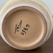 Fratelli Fanciullacci vase in ceramic from the 60s Italy