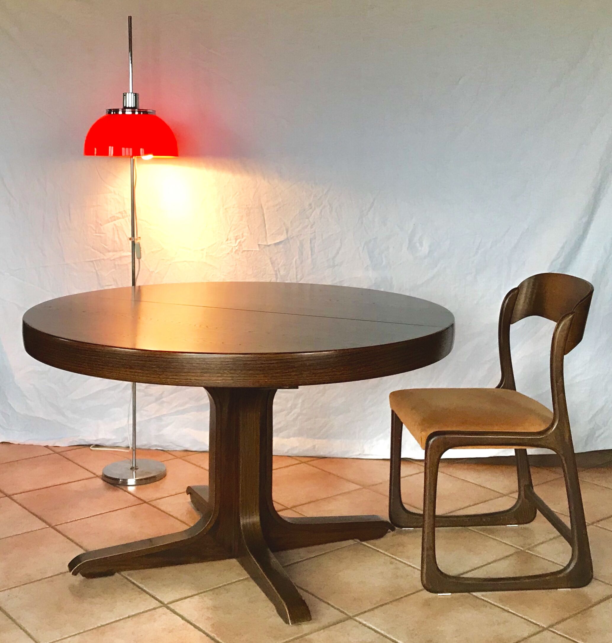 Table and 6 chairs Baumann 60 years