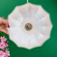 Vintage pink opaline pendant light