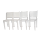 4 chairs "La Marie" design by Philippe Starck in 1999 edited by Kartell in 2003