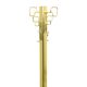Belgo Chrom Design Coat Rack Hollywood Regency Chrome 174cm