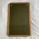 Mid-century oak large mirror