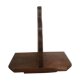 Hanging oak shelf