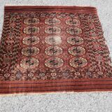 Tapis ancien Boukhara Turkmène : 0.95 x 1.10 Mètres