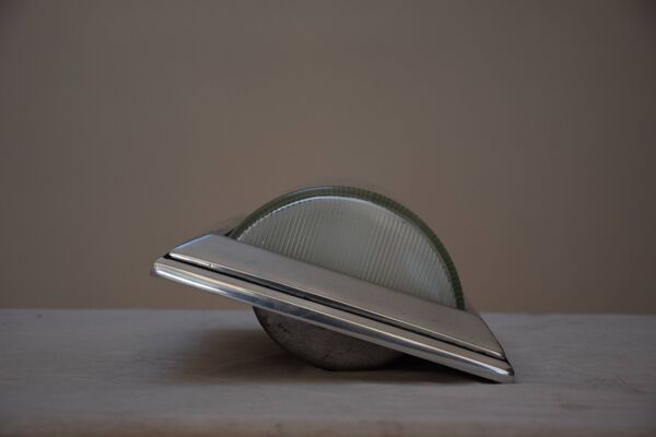 Paire d'appliques de bateau 1930 encastrable