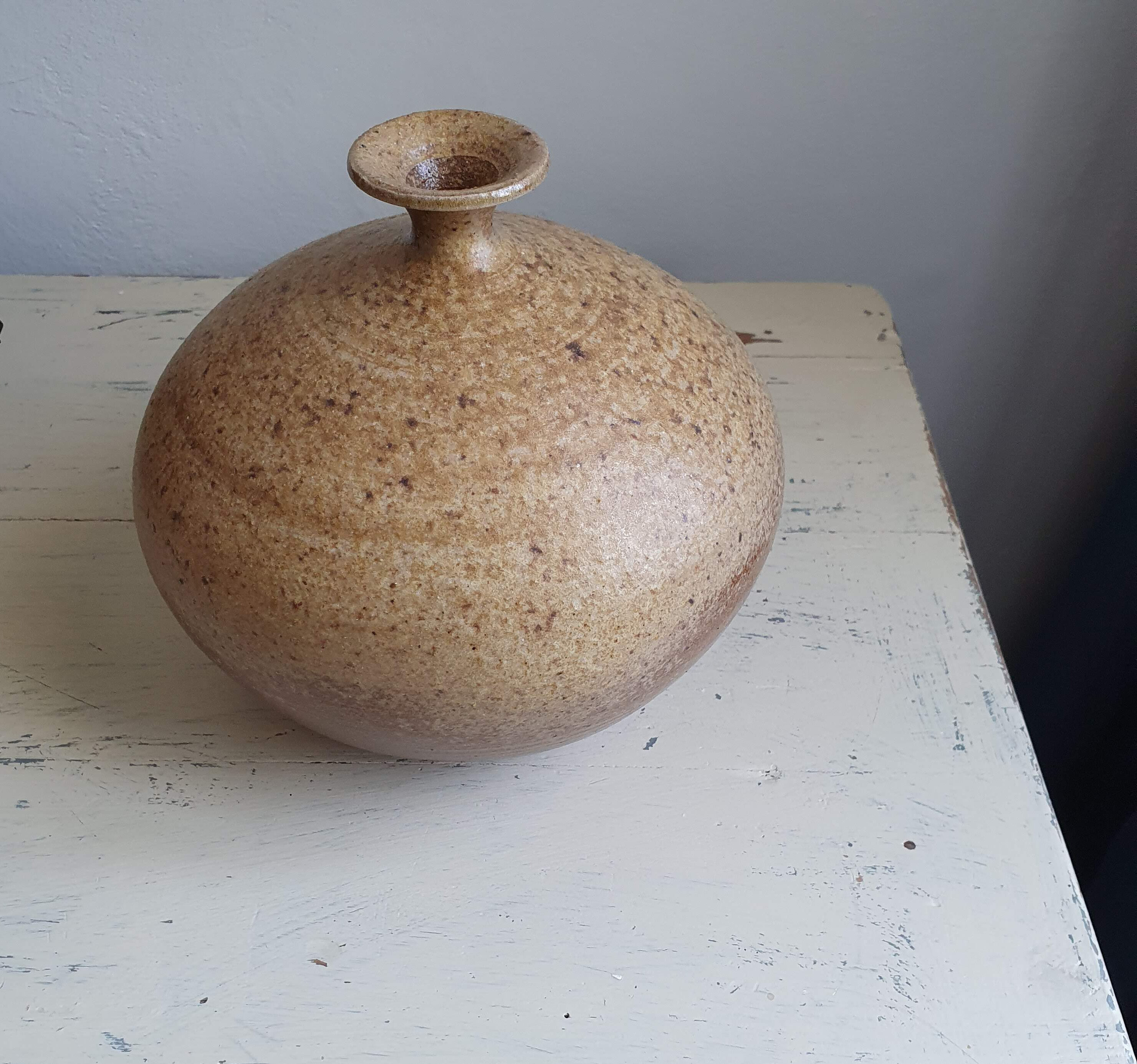 Vintage sandstone vase