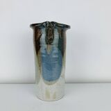 Ceramic roller vase by Marcel Piot