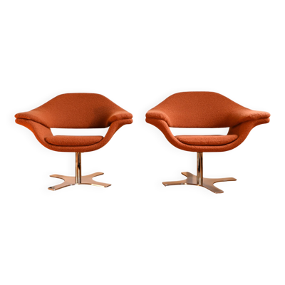 Paire de fauteuils Hi-Cove pivotants - Ferruccio Laviani pour Molteni & Cie